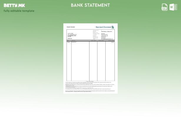 модерен стил Пакистански стандарден образец за извод од банка